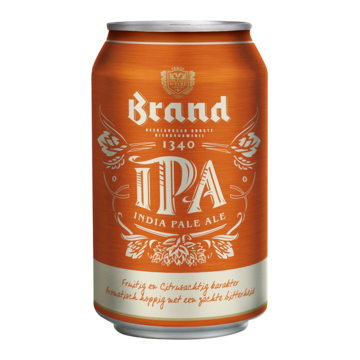 Brand IPA Bier Blik 33 cl