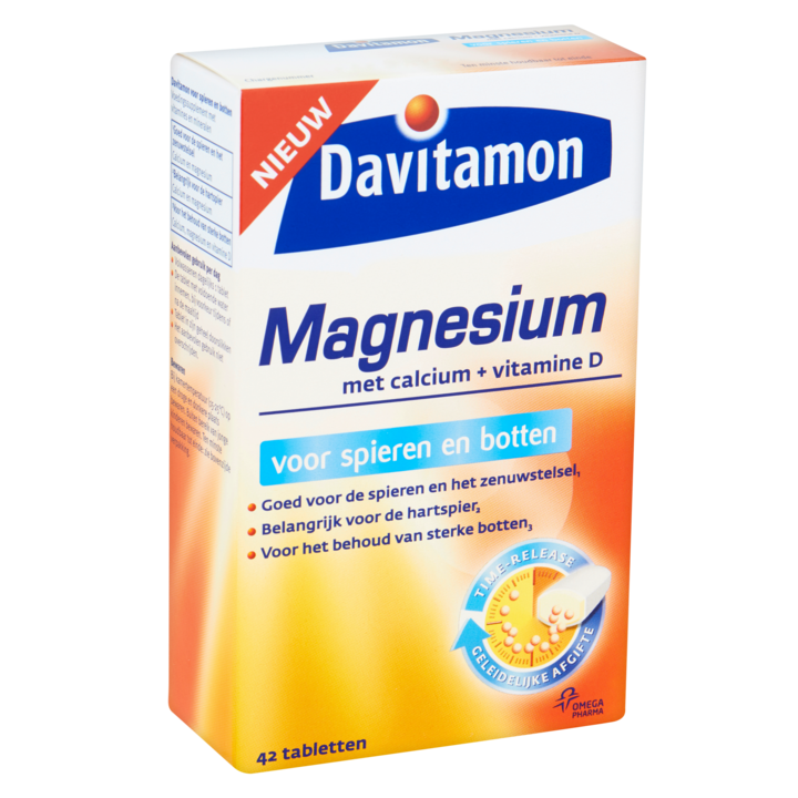Davitamon Magnesium Met Calcium Vitamine D 42 Tabletten