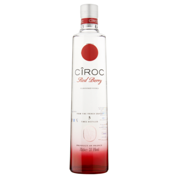 Cîroc Red Berry Flavoured Vodka 70 cl bij Jumbo