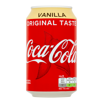Coca-Cola Original Taste Vanilla 330 ml bij Jumbo