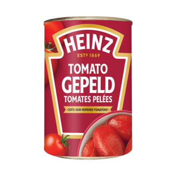 Heinz Tomato Gepeld 400 g bij Jumbo