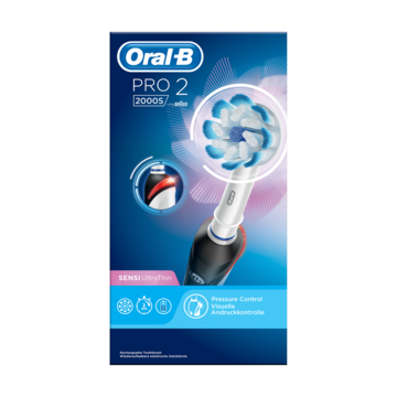 Oral-B Pro 2 2000S Sensi Ultrathin Black Elektrische Tandenborstel bij