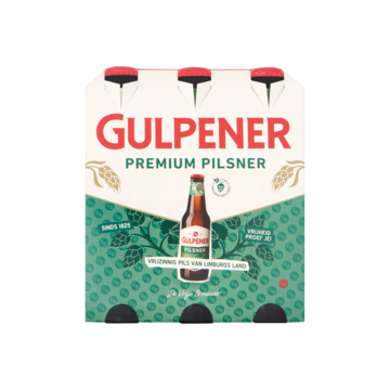 Gulpener Premium Pilsner Flessen 6 x 30 cl
