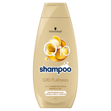 Schwarzkopf Shampoo Q10 400ml, voor dun & broos haar