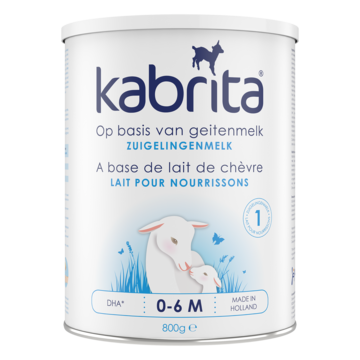 Kabrita Zuigelingenmelk op Basis van Geitenmelk 0-6 Maanden 800 g bij