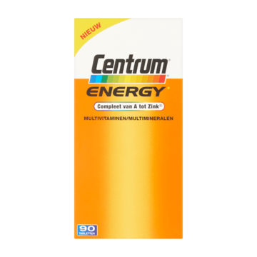 Centrum Energy Multivitaminen/Multimineralen 90 Tabletten 111 g bij