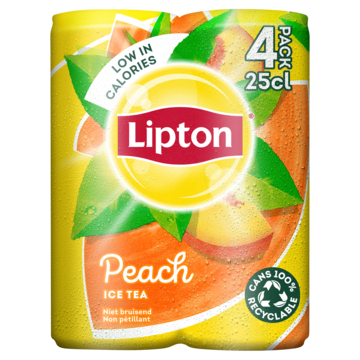 Lipton Ice Tea Peach 4 x 250 ml