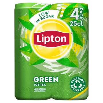 Lipton Ice Tea Green Original 4 x 250 ml
