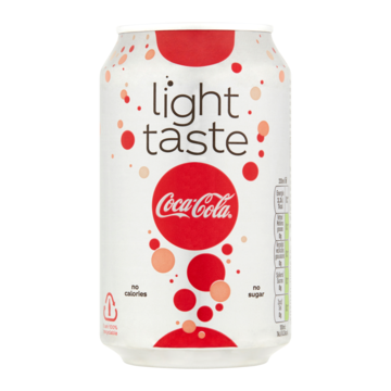 Coca-Cola Light Taste 330 ml Blik bij Jumbo
