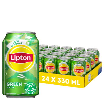 Lipton Ice Tea Green Original 24 stuks 4 x 6 x 330 ml