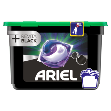 Ariel All in one pods + black wasmiddelcapsules - Voor de Zwarte en Donkere was