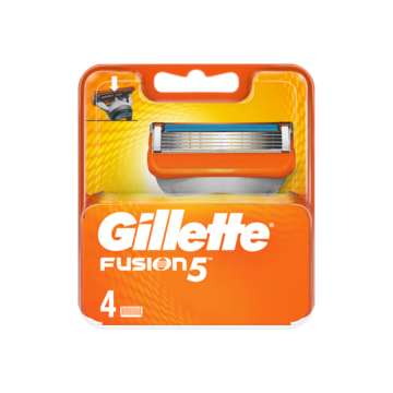 Gillette Fusion5 Scheermesjes Voor Mannen, 4 Navulmesjes bij Jumbo