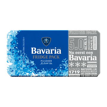 Bavaria Bier Fridgepack Blik 8 x 33 cl