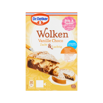 Dr. Oetker - Bakmix - Wolken Vanille Chocolade Cake