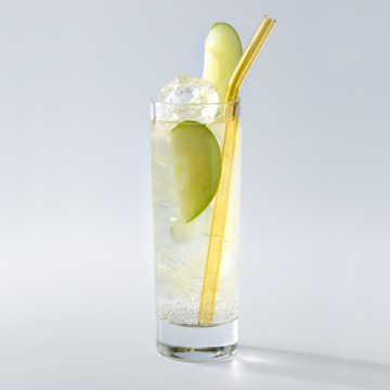 Skinny vodka ijsthee-cocktail